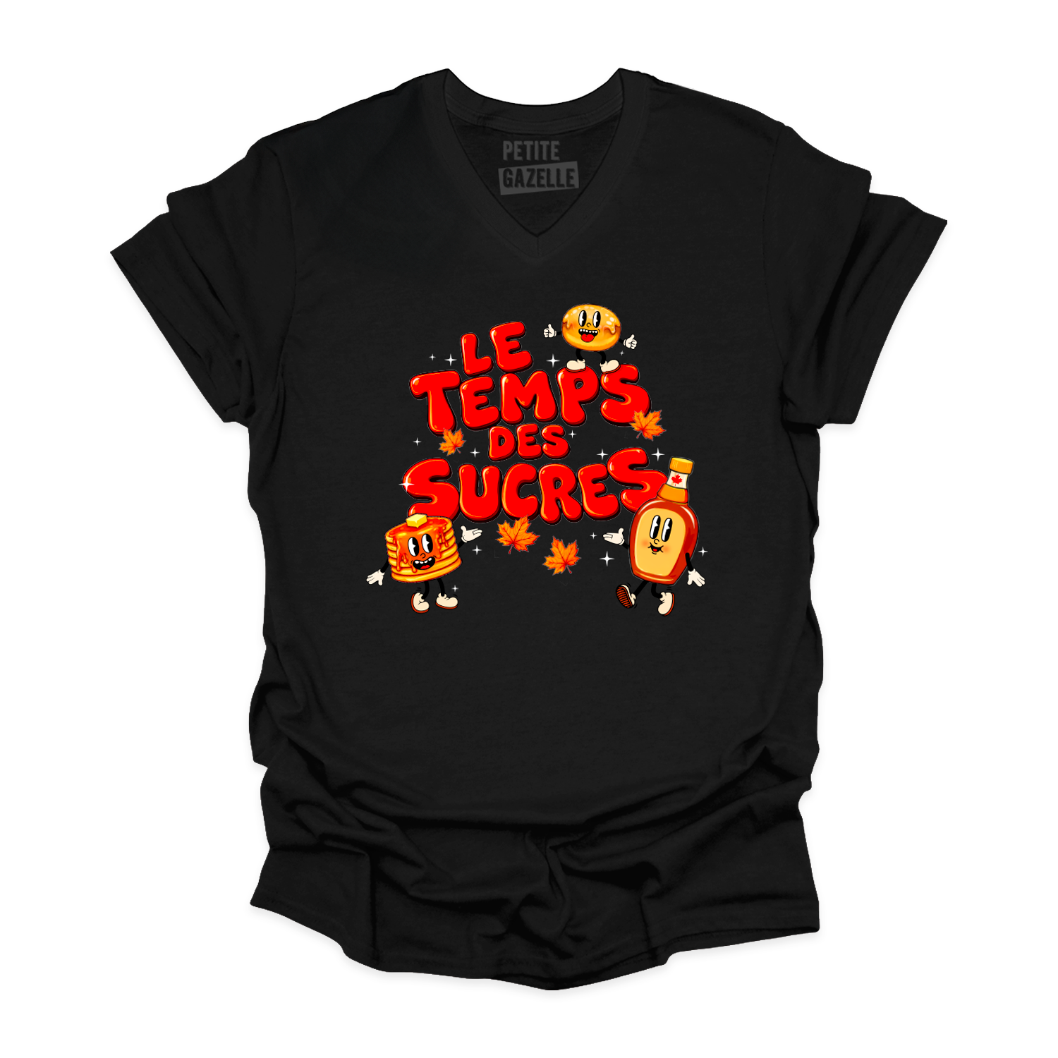 TSHIRT COL en V | Le temps des sucres