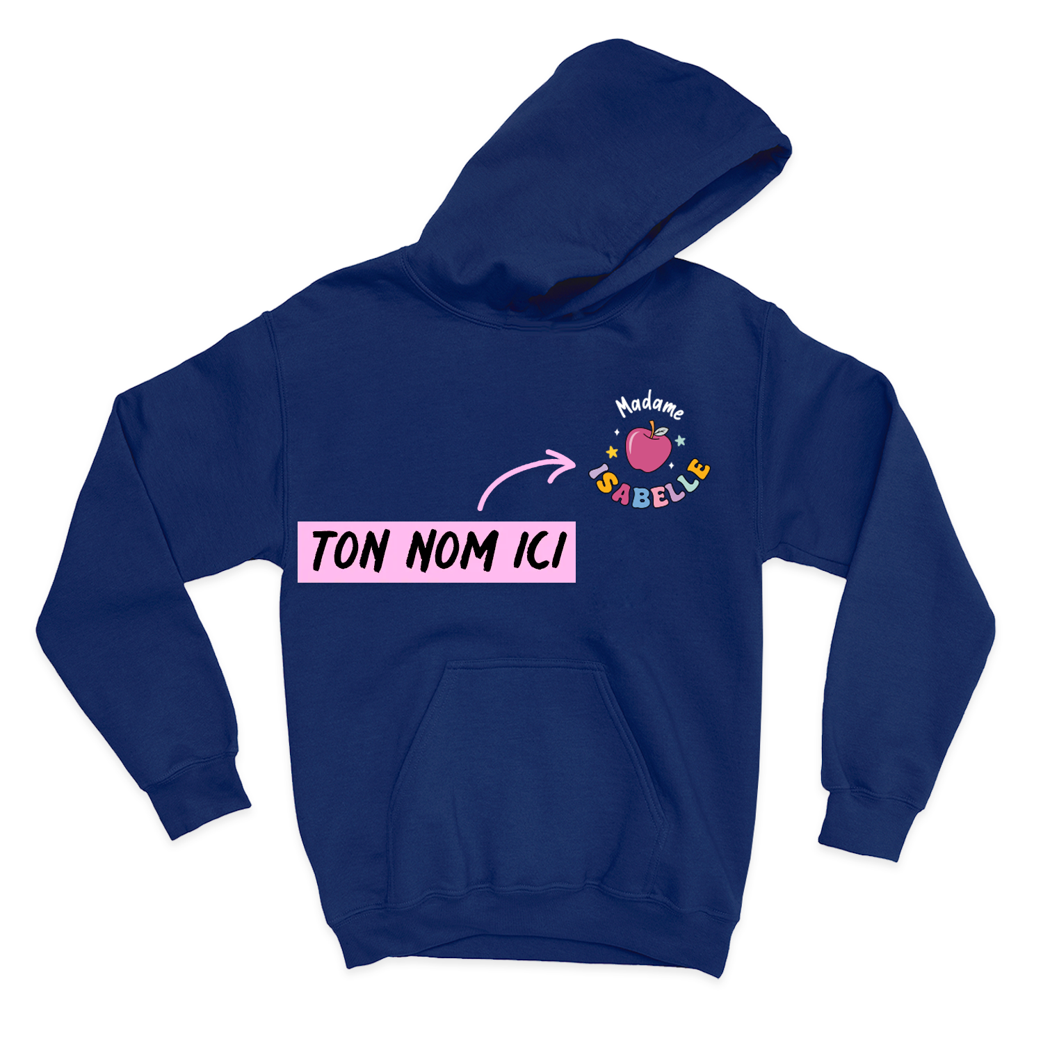 HOODIE | Madame Pomme Pastel