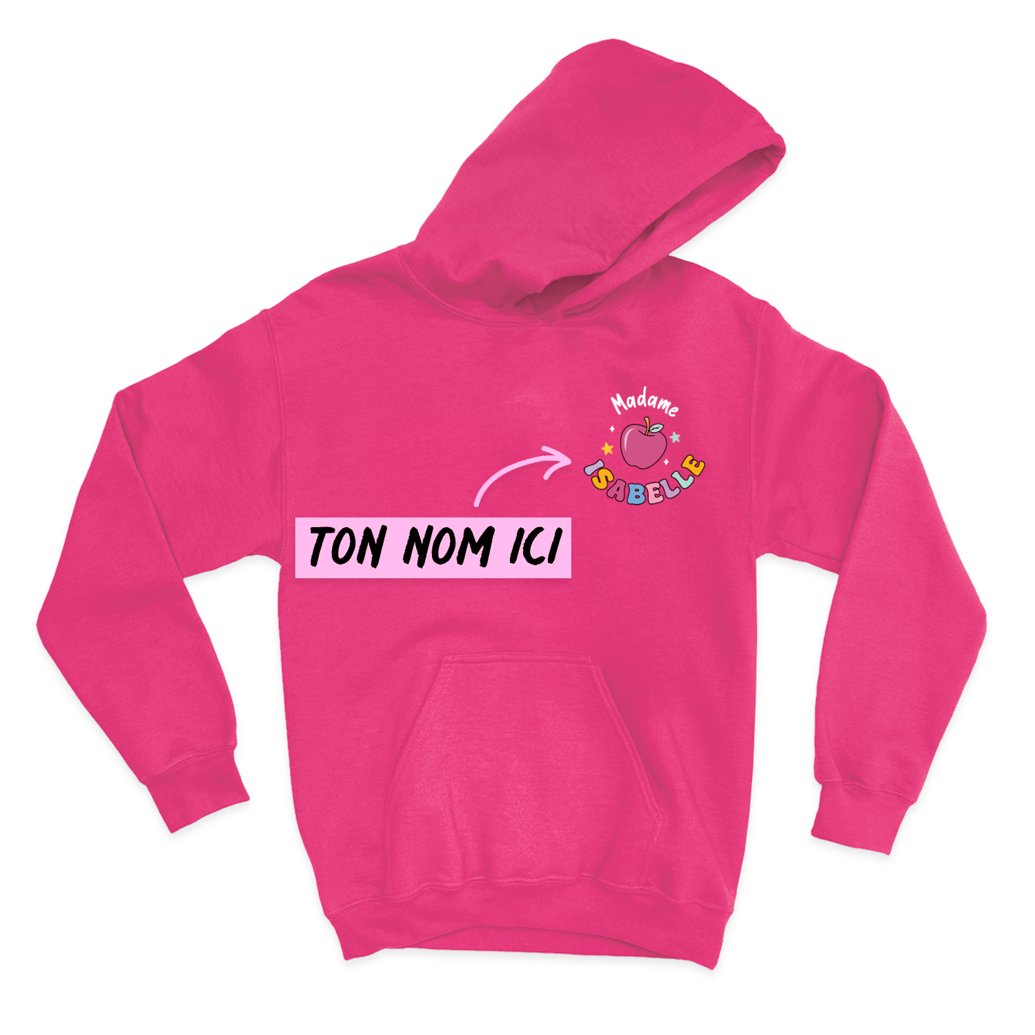 HOODIE | Madame Pomme Pastel