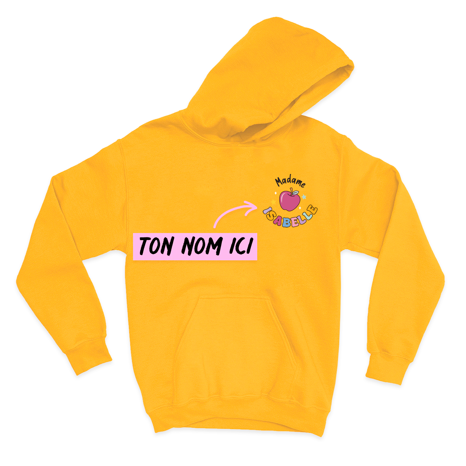 HOODIE | Madame Pomme Pastel