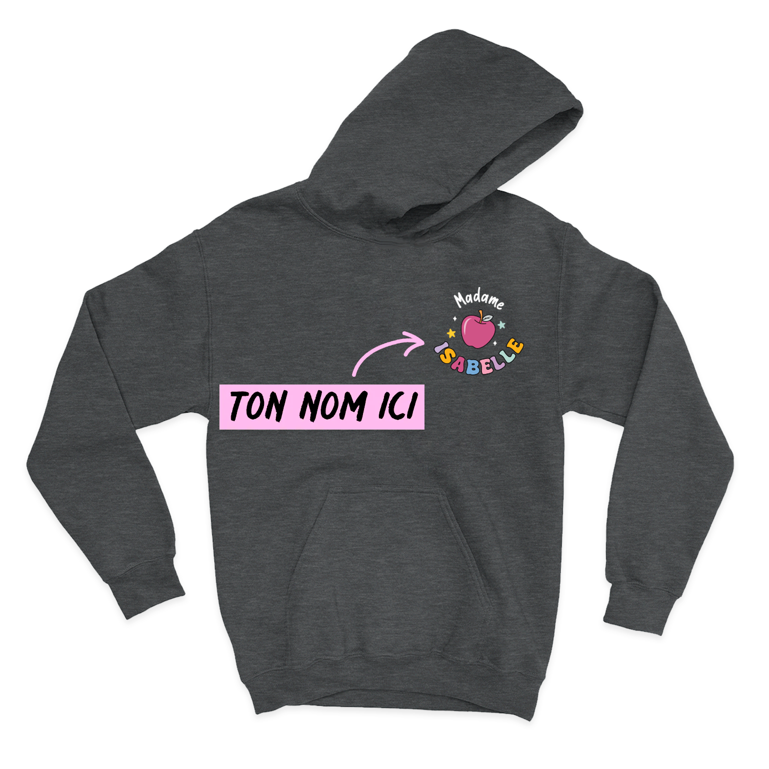HOODIE | Madame Pomme Pastel