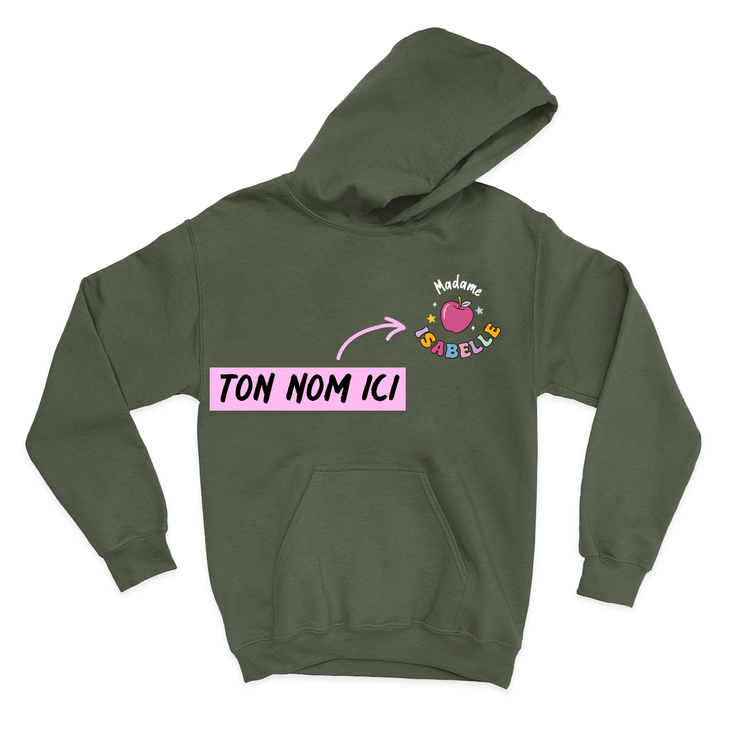 HOODIE | Madame Pomme Pastel