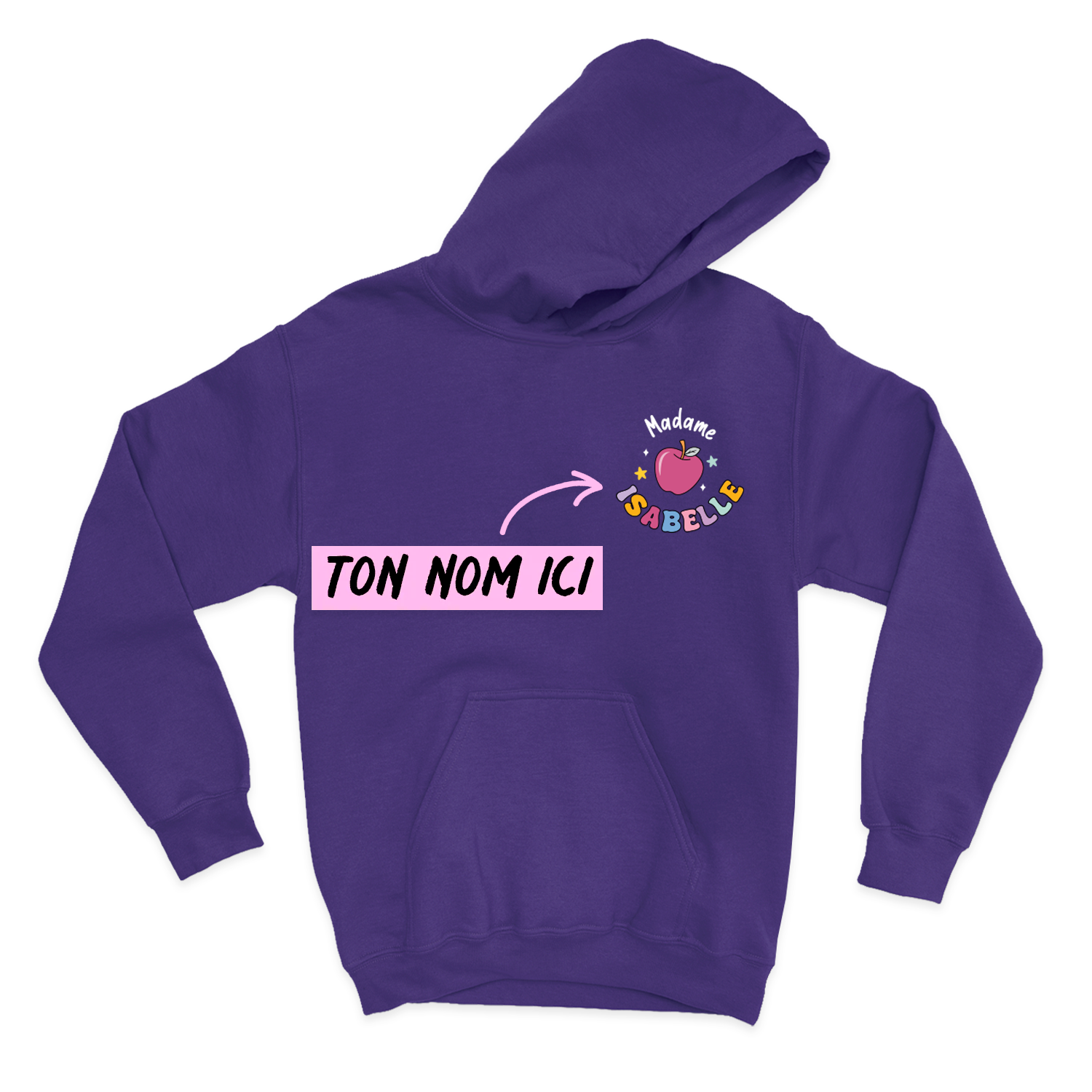 HOODIE | Madame Pomme Pastel