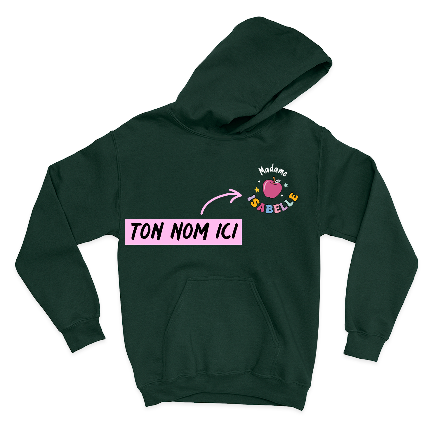 HOODIE | Madame Pomme Pastel