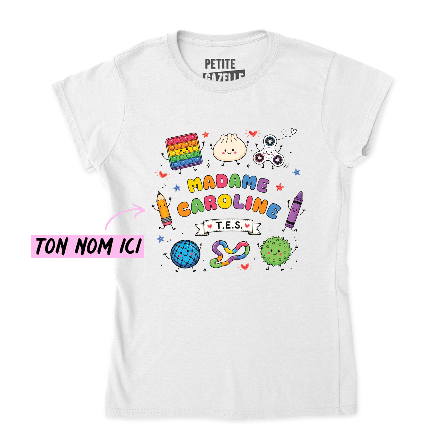 TSHIRT AJUSTÉ | Madame TES