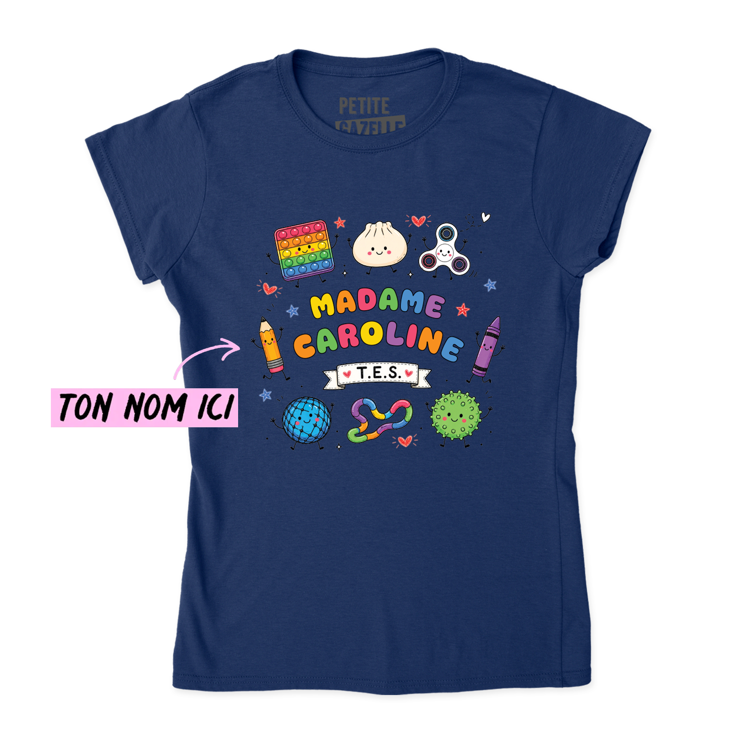 TSHIRT AJUSTÉ | Madame TES