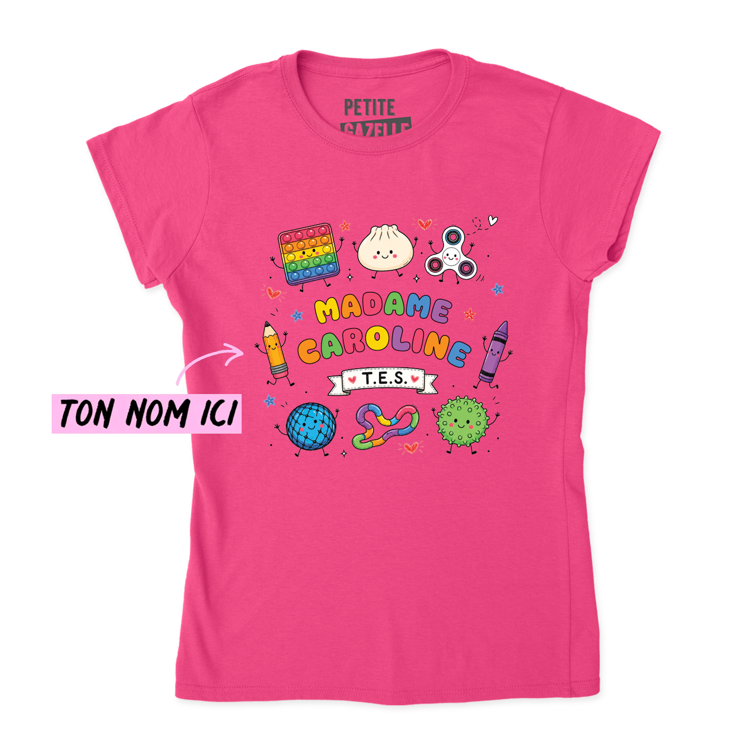 TSHIRT AJUSTÉ | Madame TES