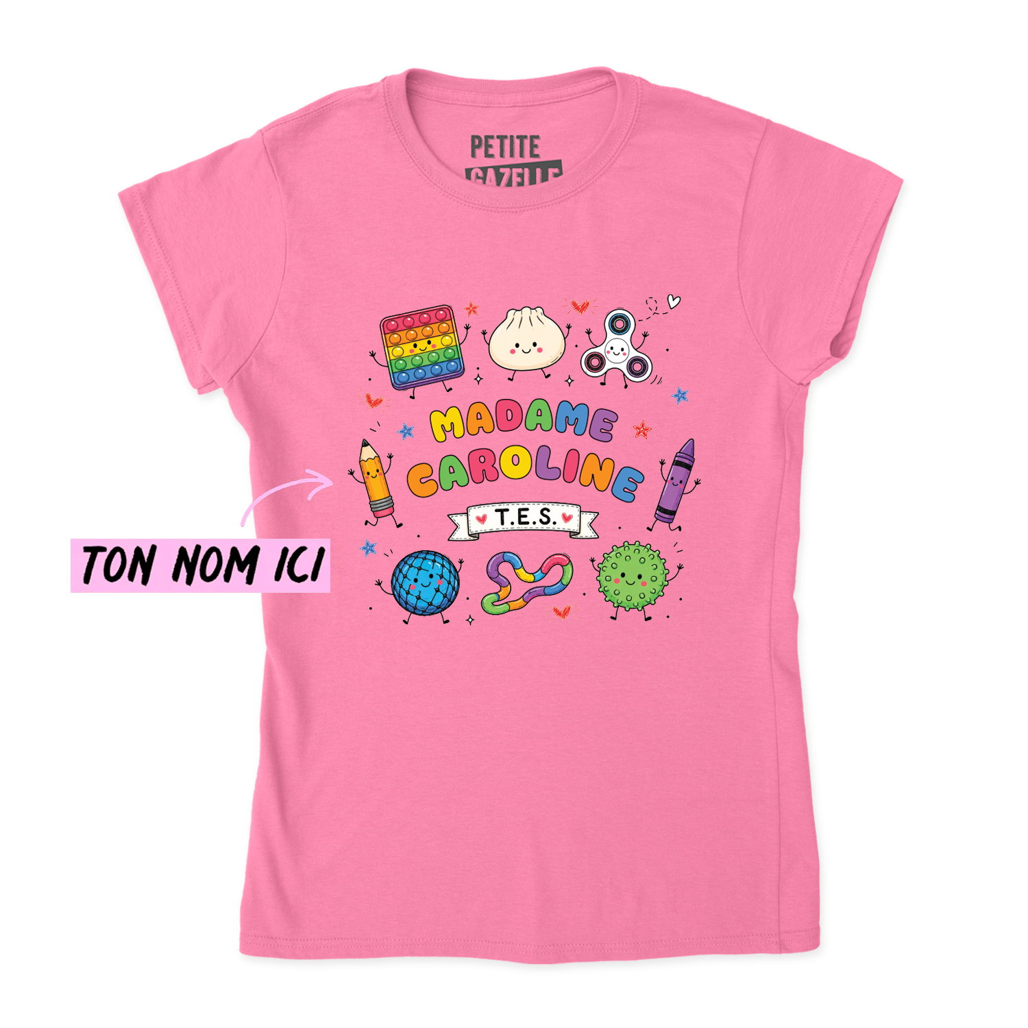 TSHIRT AJUSTÉ | Madame TES