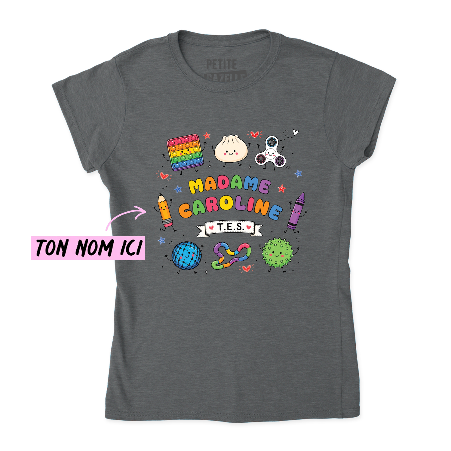 TSHIRT AJUSTÉ | Madame TES