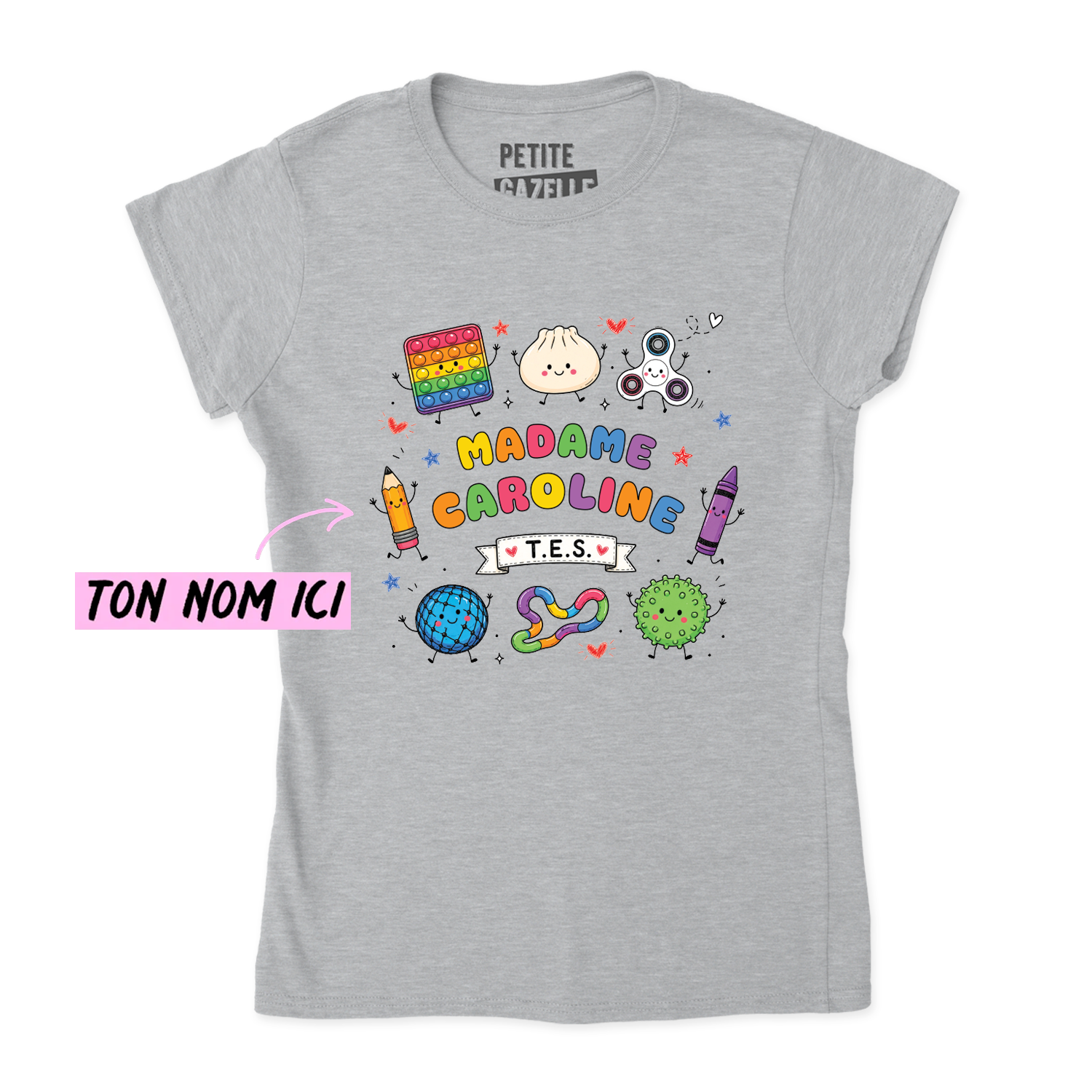 TSHIRT AJUSTÉ | Madame TES