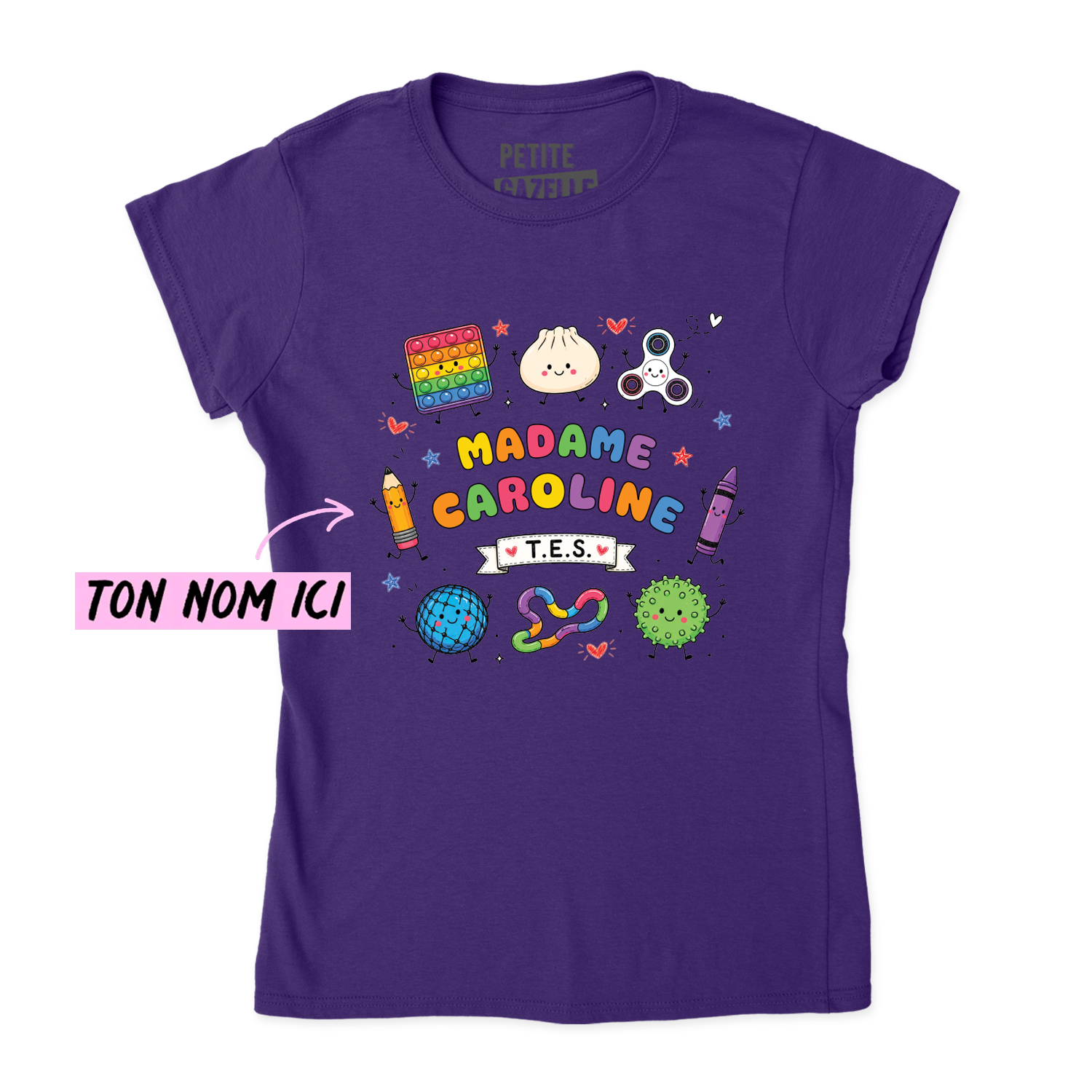 TSHIRT AJUSTÉ | Madame TES