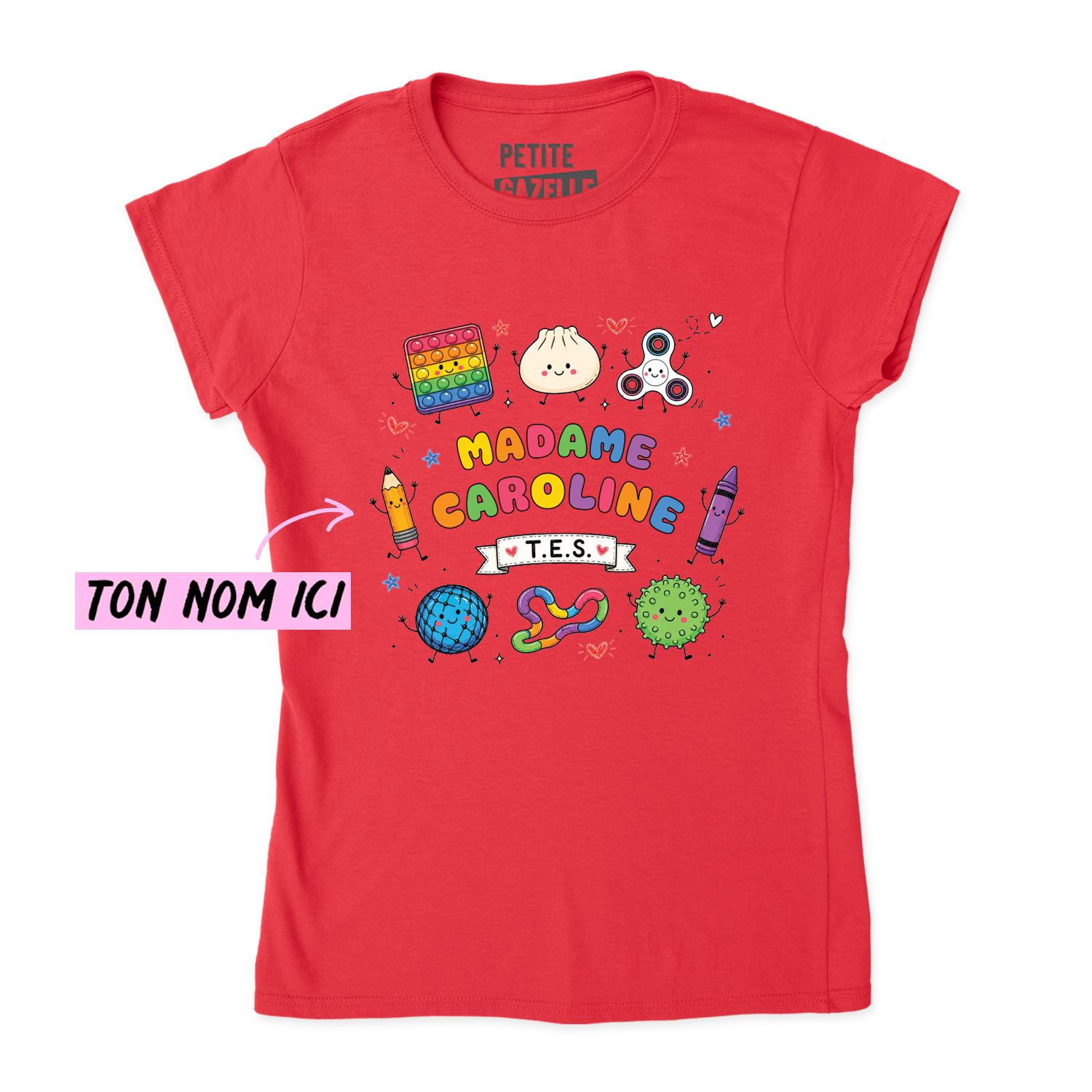 TSHIRT AJUSTÉ | Madame TES