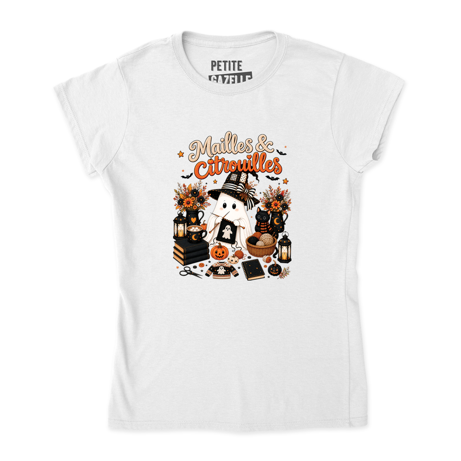 TSHIRT AJUSTÉ | Mailles & Citrouilles