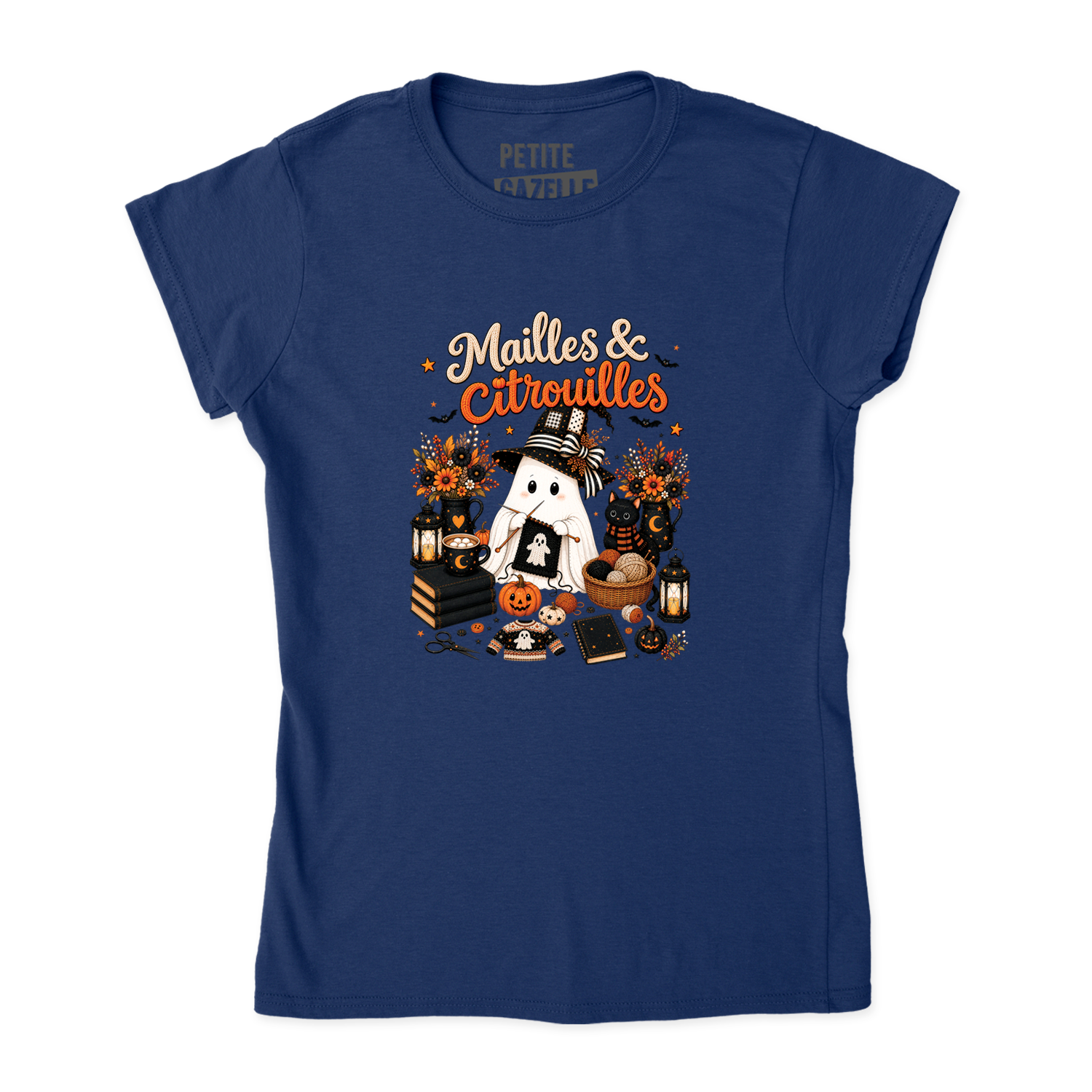 TSHIRT AJUSTÉ | Mailles & Citrouilles