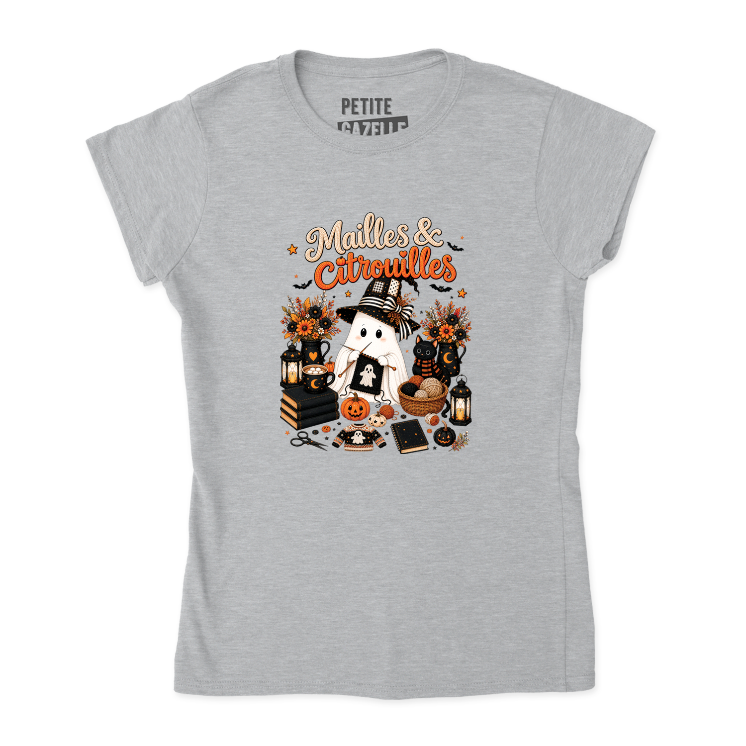 TSHIRT AJUSTÉ | Mailles & Citrouilles