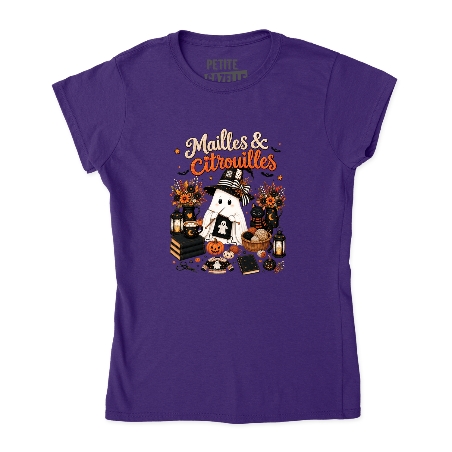 TSHIRT AJUSTÉ | Mailles & Citrouilles