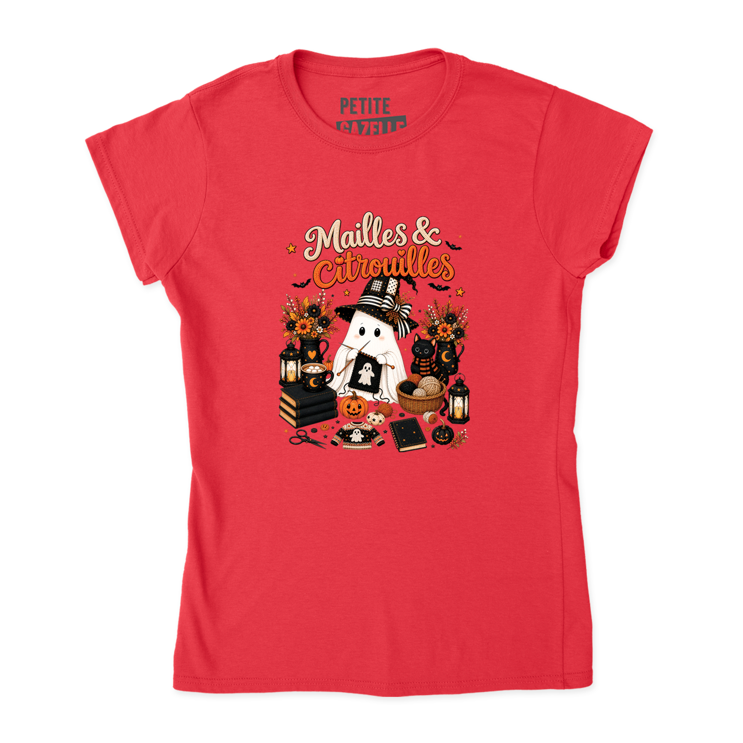 TSHIRT AJUSTÉ | Mailles & Citrouilles