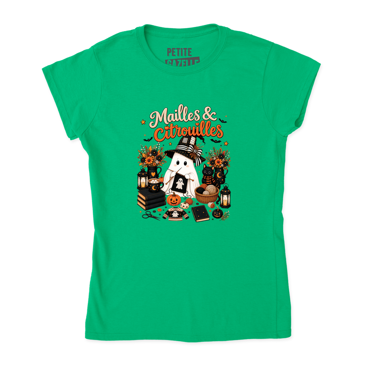 TSHIRT AJUSTÉ | Mailles & Citrouilles
