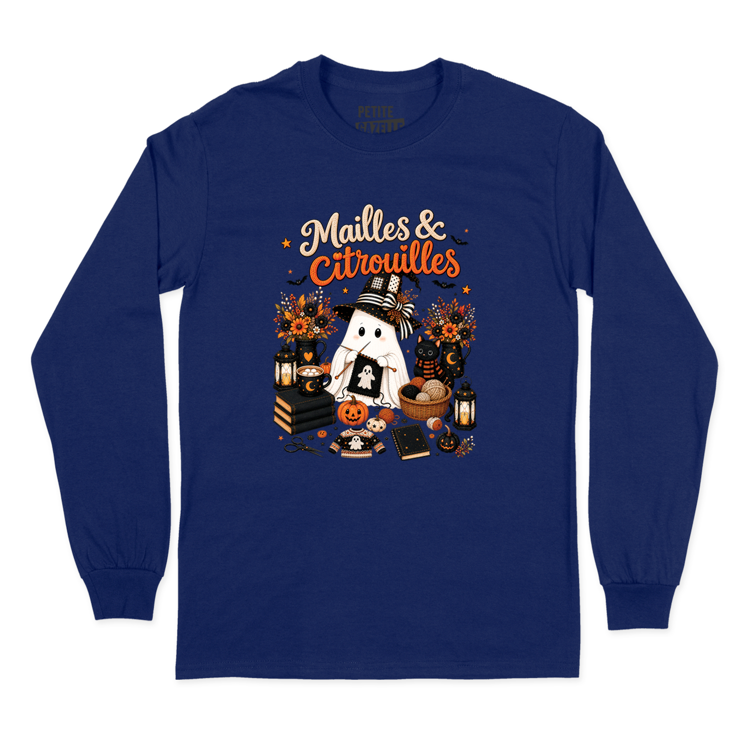 T-SHIRT À MANCHES LONGUES | Mailles & Citrouilles