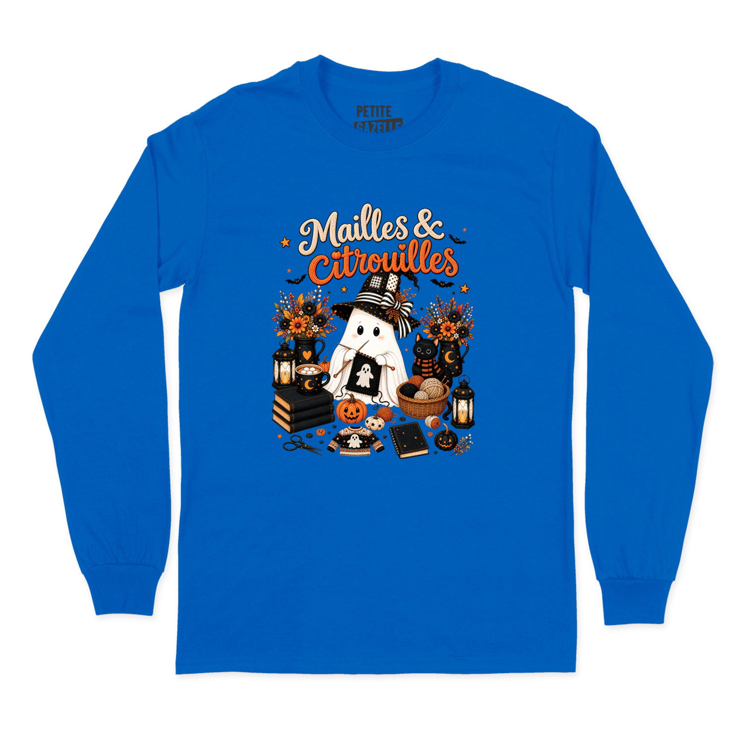 T-SHIRT À MANCHES LONGUES | Mailles & Citrouilles
