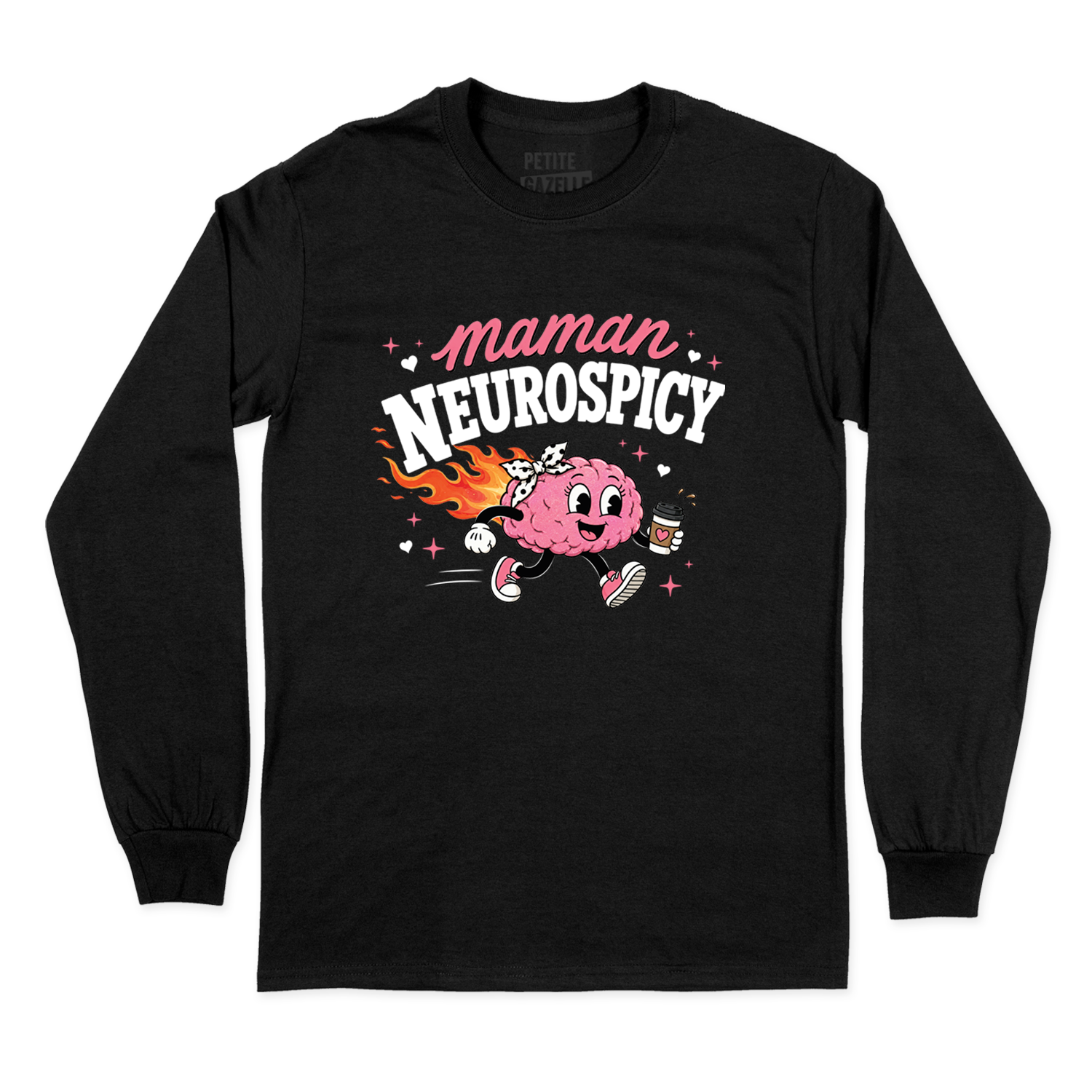 T-SHIRT À MANCHES LONGUES | Maman Neurospicy