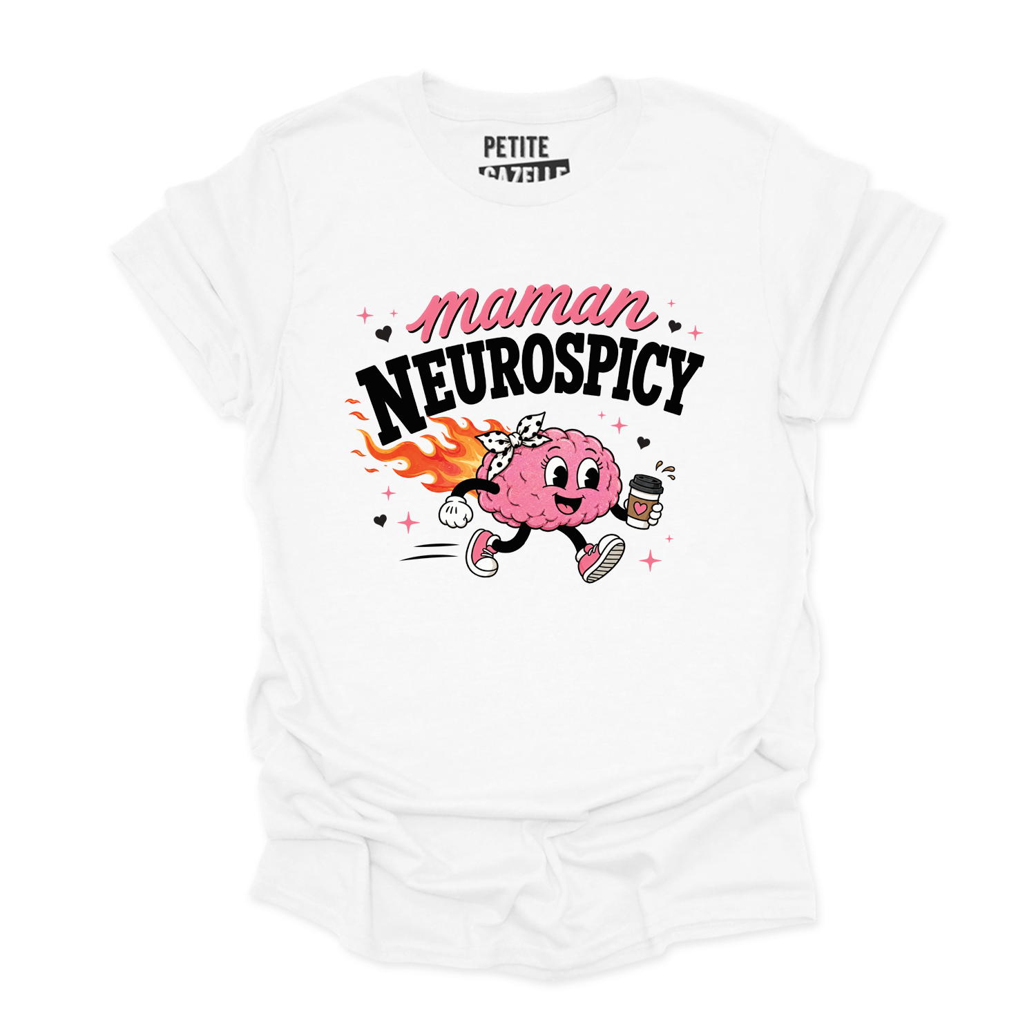 T-SHIRT COL ROND | Maman Neurospicy