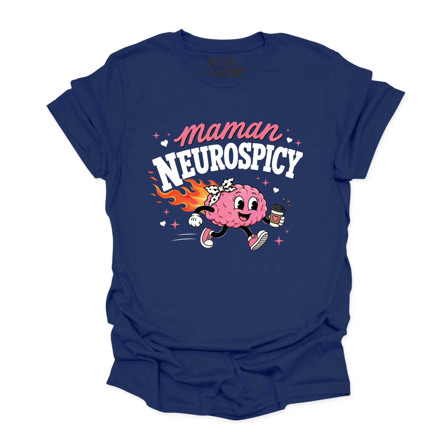 T-SHIRT COL ROND | Maman Neurospicy