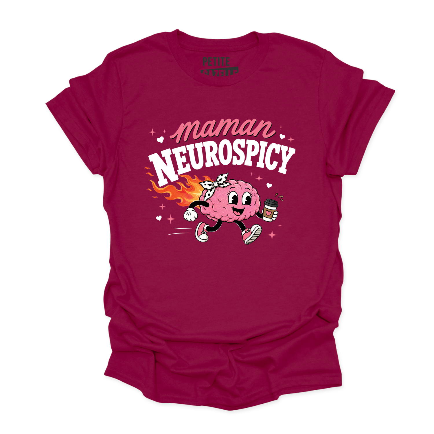 T-SHIRT COL ROND | Maman Neurospicy