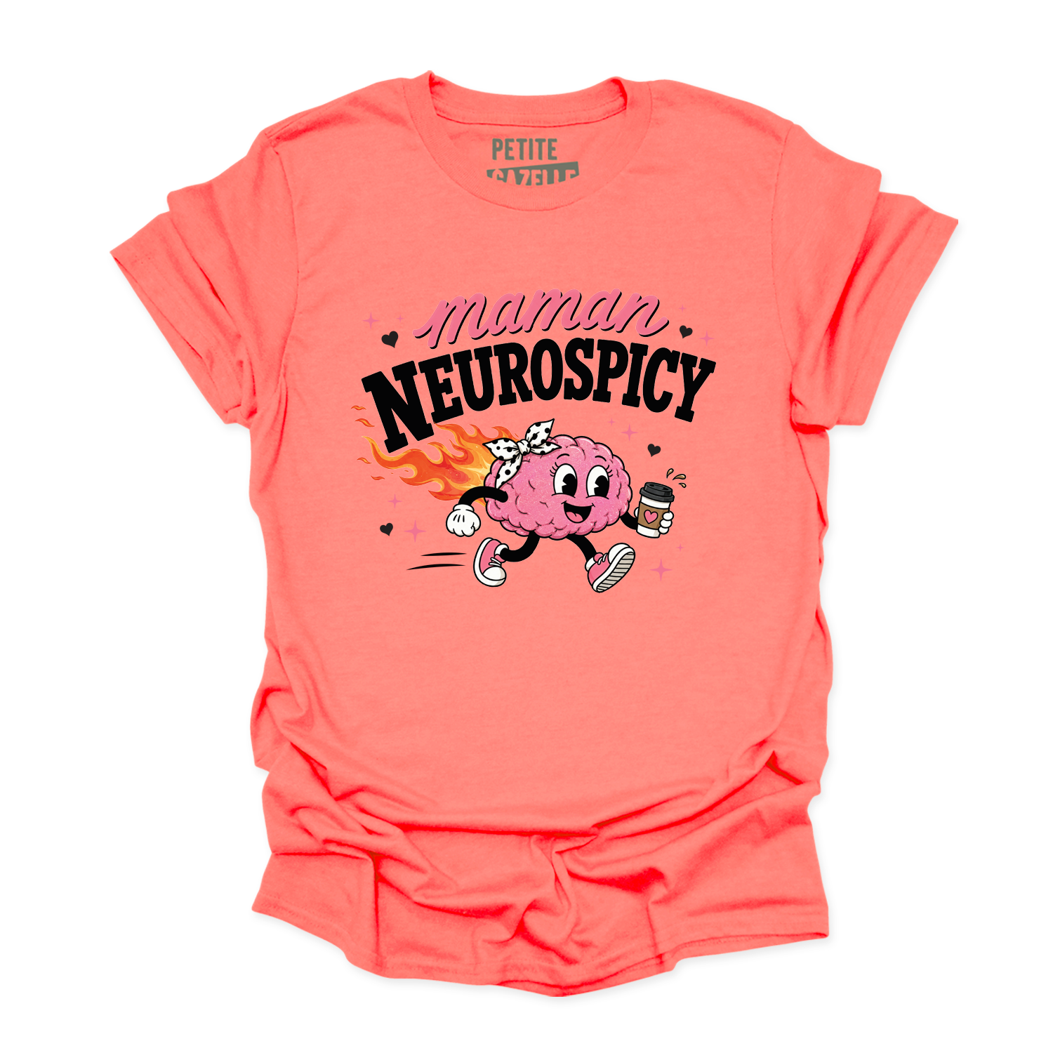 T-SHIRT COL ROND | Maman Neurospicy