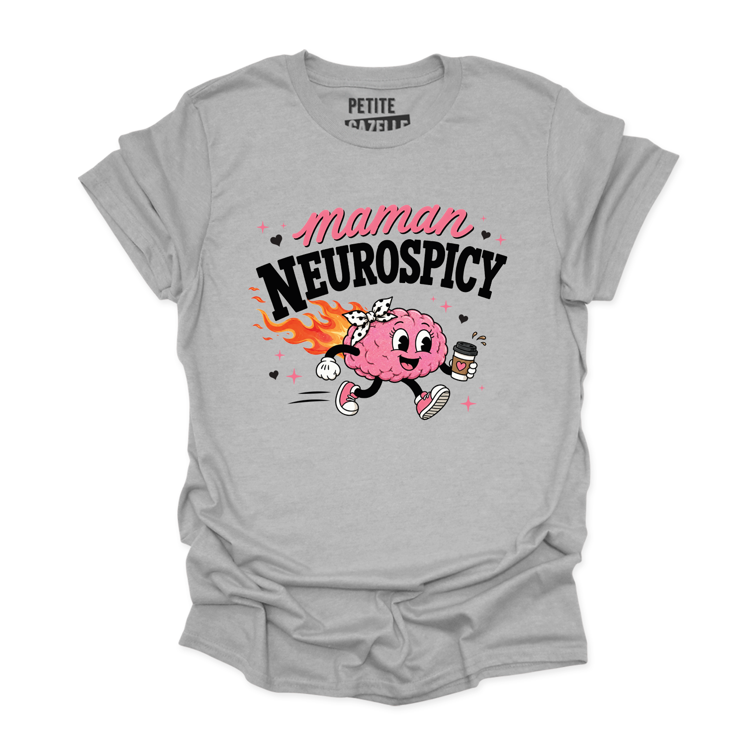 T-SHIRT COL ROND | Maman Neurospicy