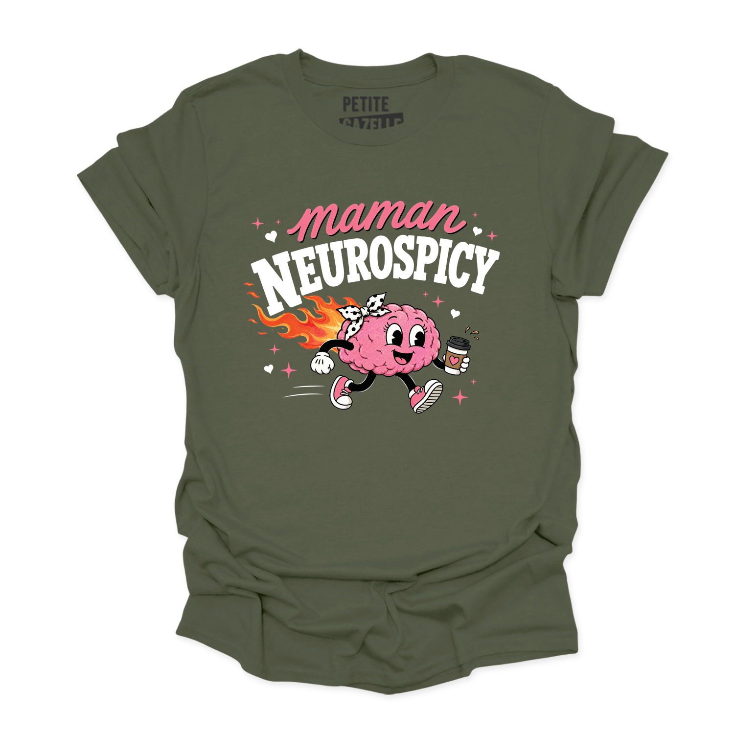 T-SHIRT COL ROND | Maman Neurospicy