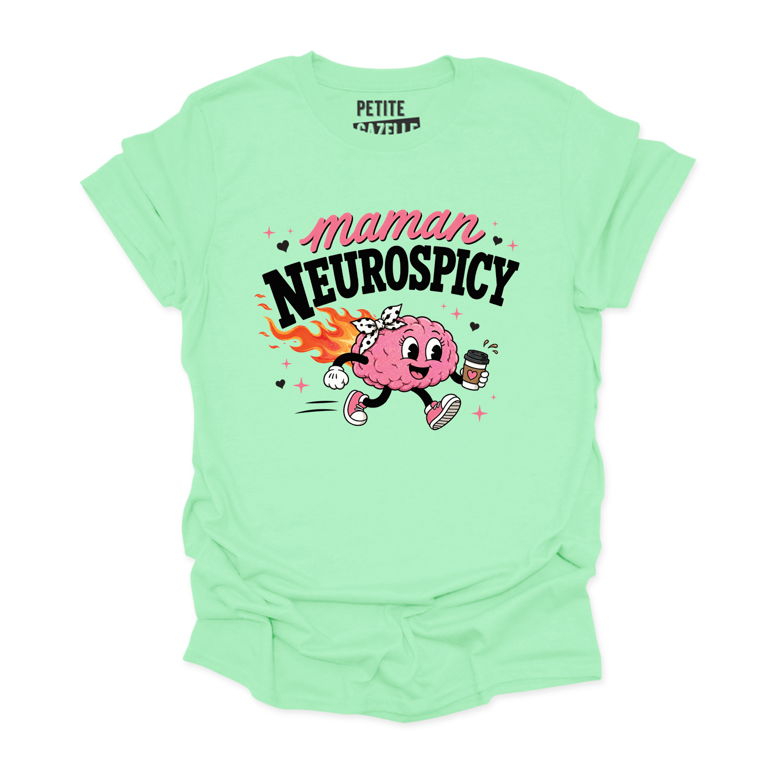 T-SHIRT COL ROND | Maman Neurospicy