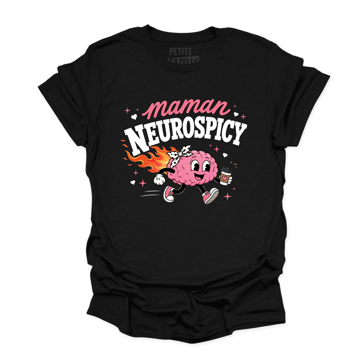 T-SHIRT COL ROND | Maman Neurospicy