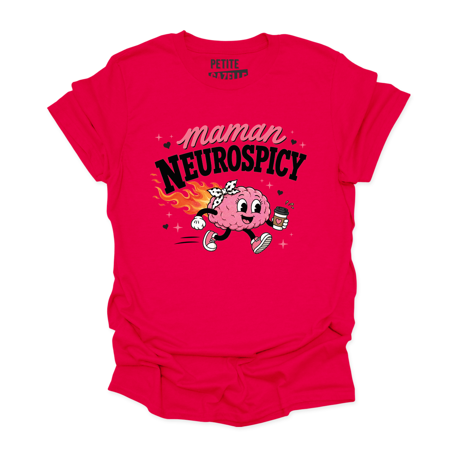 T-SHIRT COL ROND | Maman Neurospicy