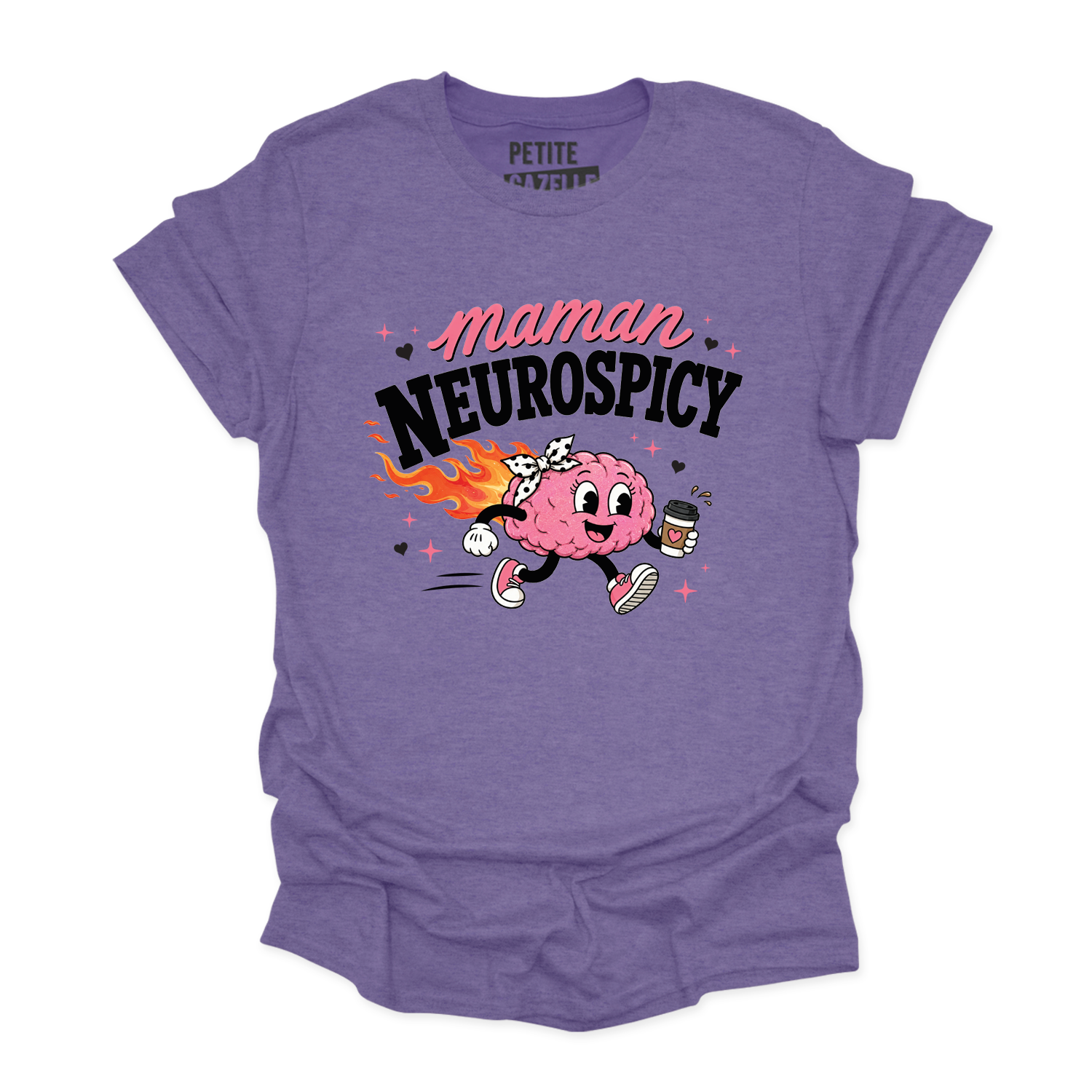 T-SHIRT COL ROND | Maman Neurospicy