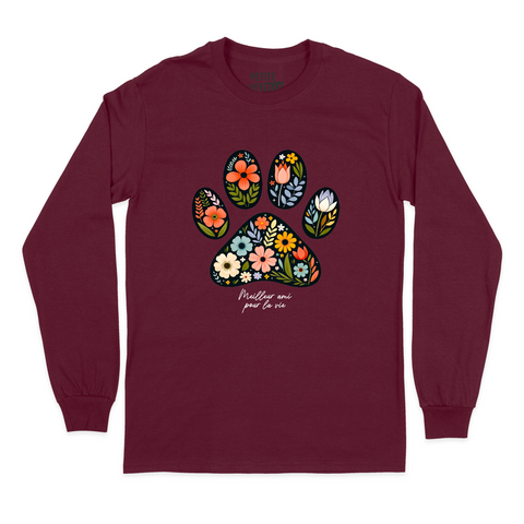 T-SHIRT À MANCHES LONGUES | Meilleur ami pour la vie