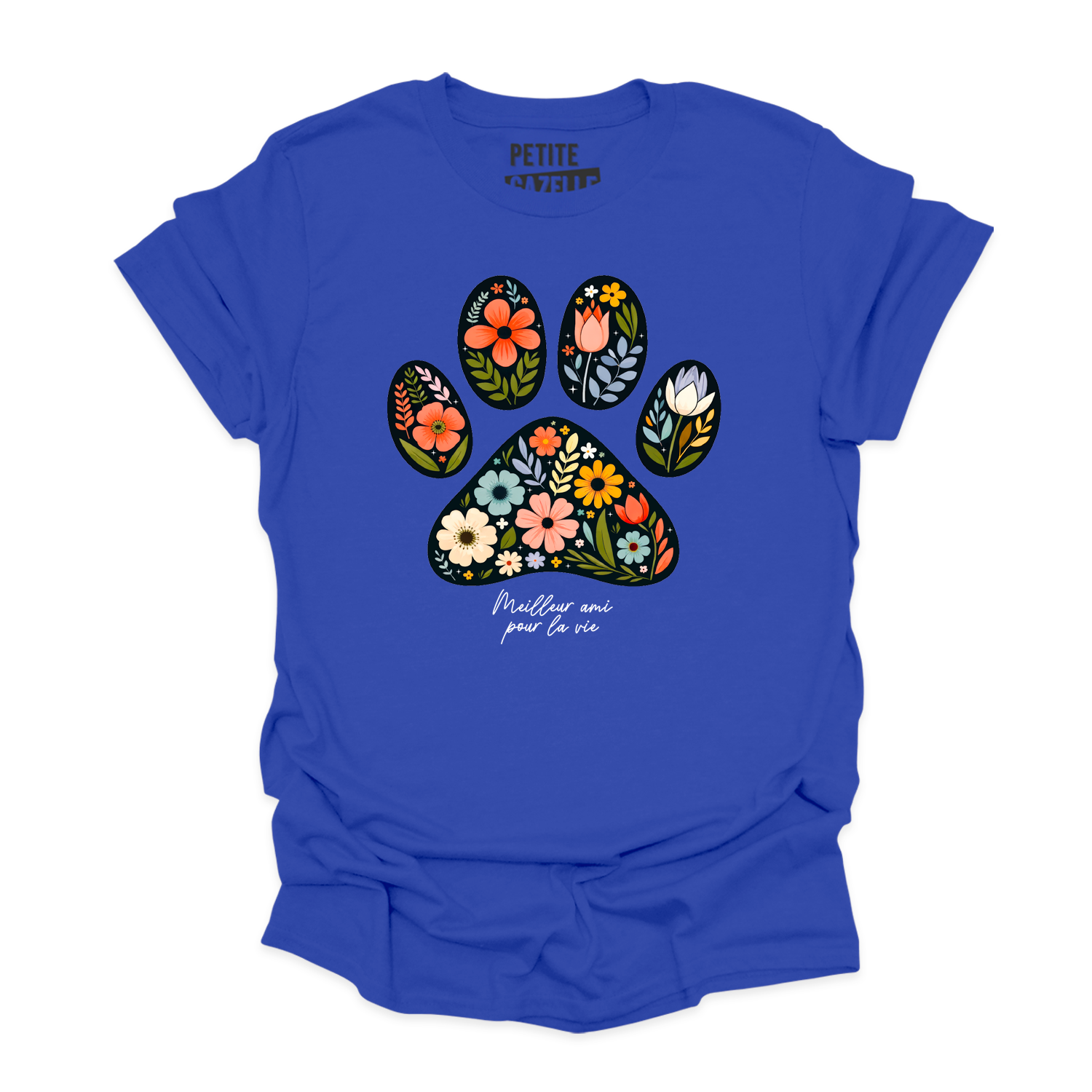 T-SHIRT COL ROND | Meilleur ami pour la vie