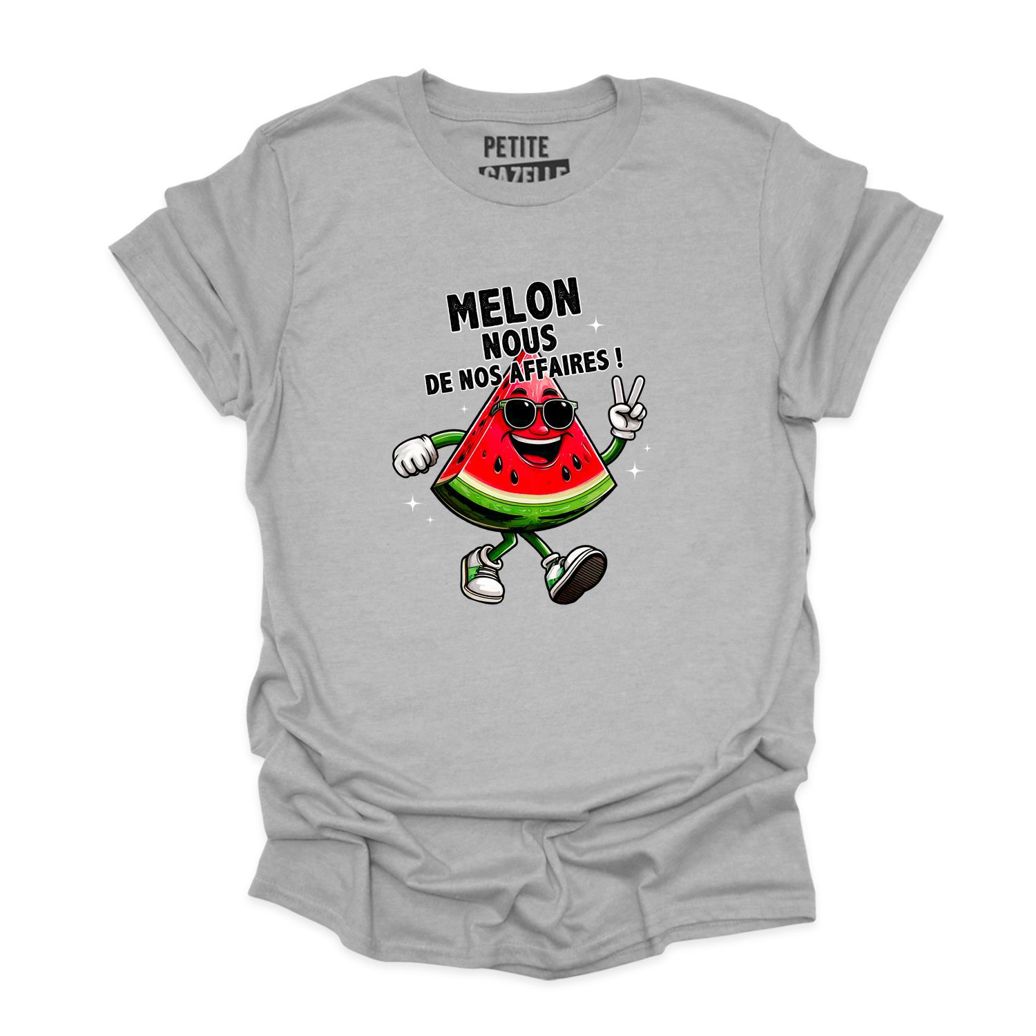 T-SHIRT COL ROND | Melon nous de nos affaires !