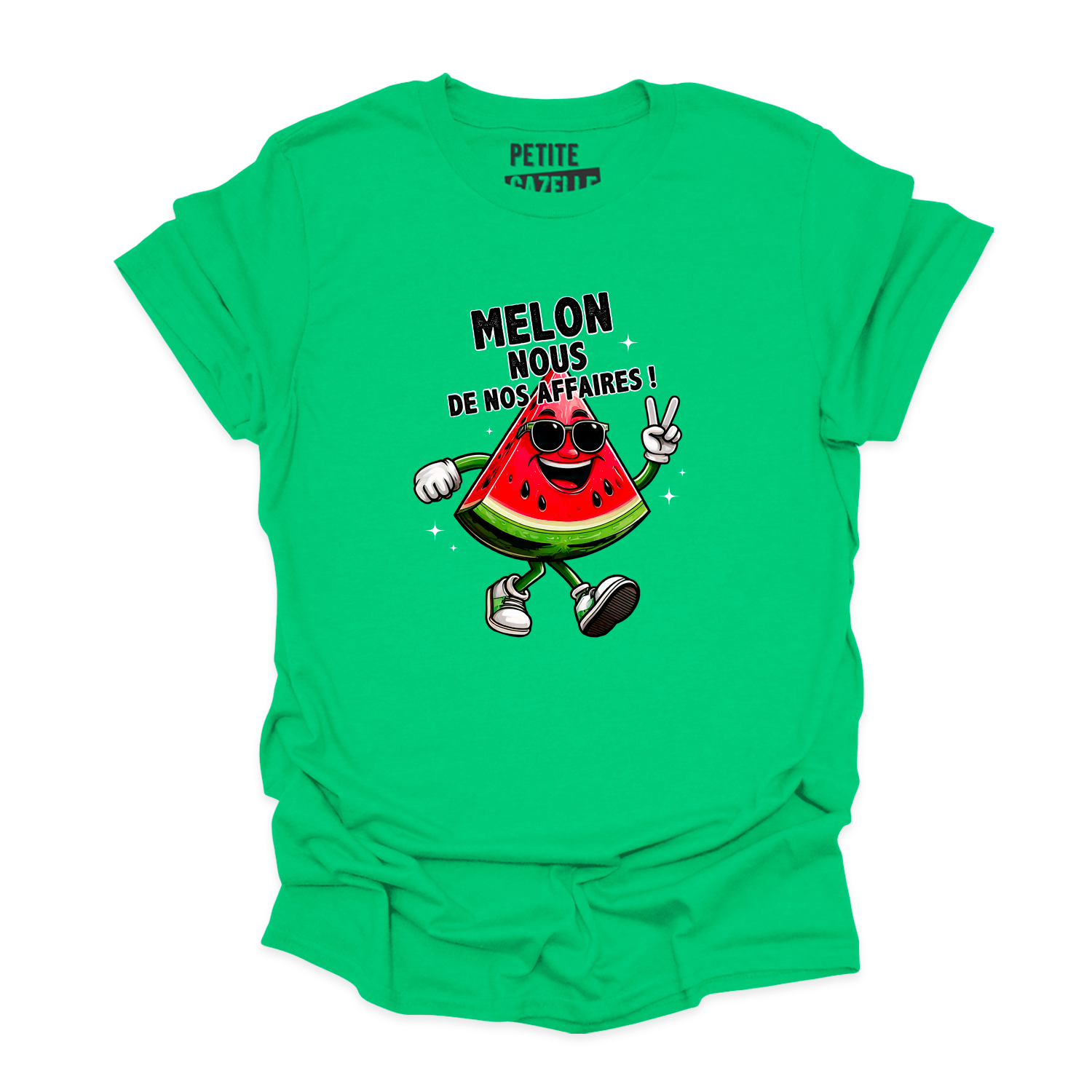 T-SHIRT COL ROND | Melon nous de nos affaires !