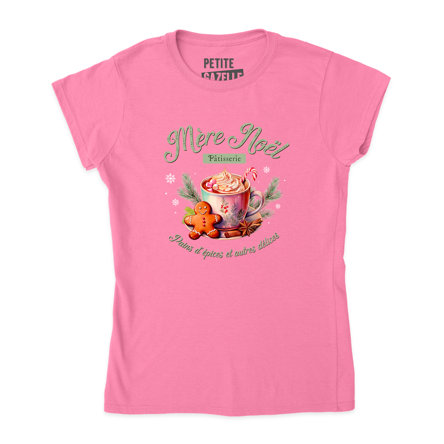 TSHIRT AJUSTÉ | Mère Noël Pâtisserie