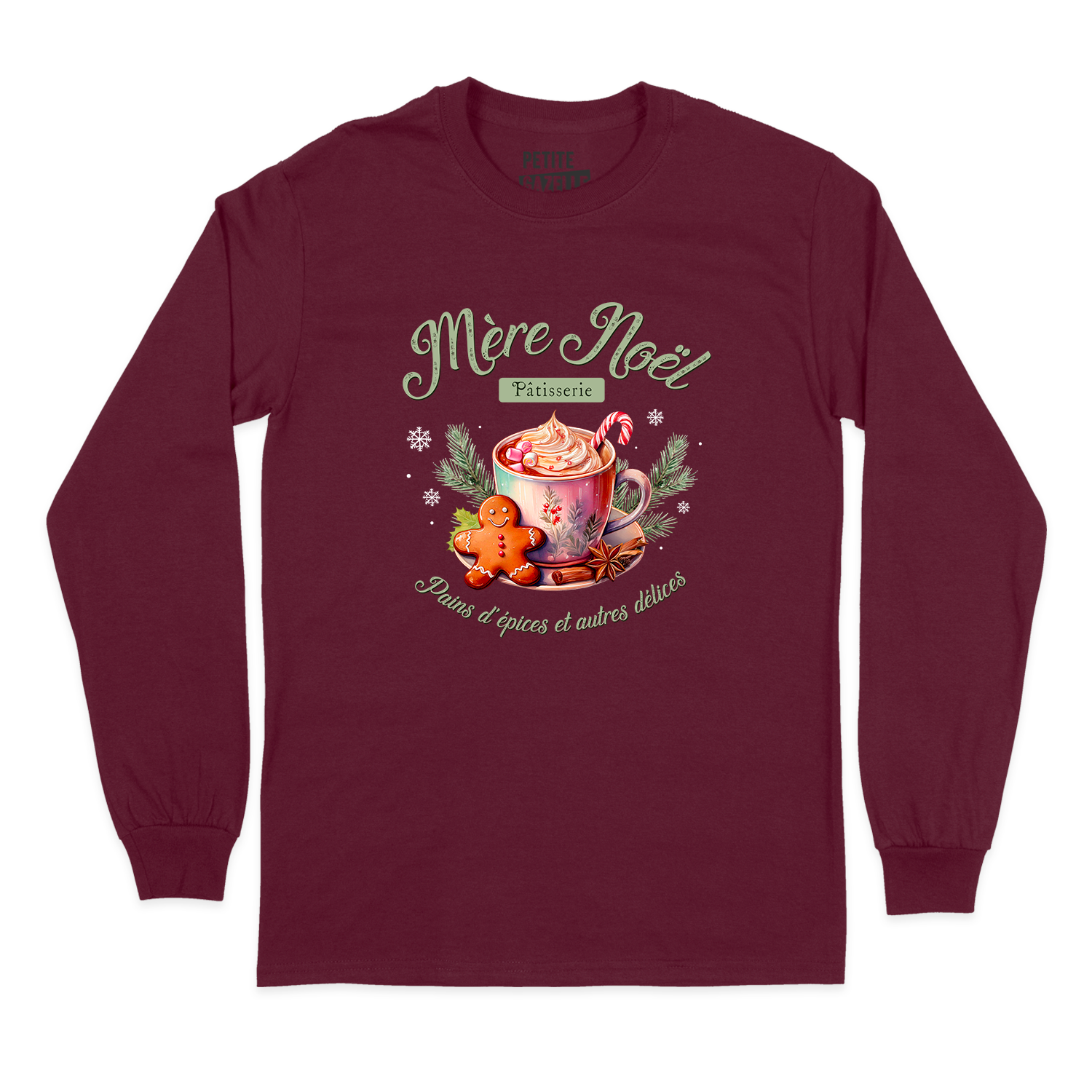 T-SHIRT À MANCHES LONGUES | Mère Noël Pâtisserie