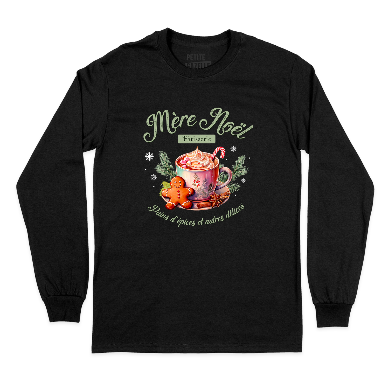 T-SHIRT À MANCHES LONGUES | Mère Noël Pâtisserie