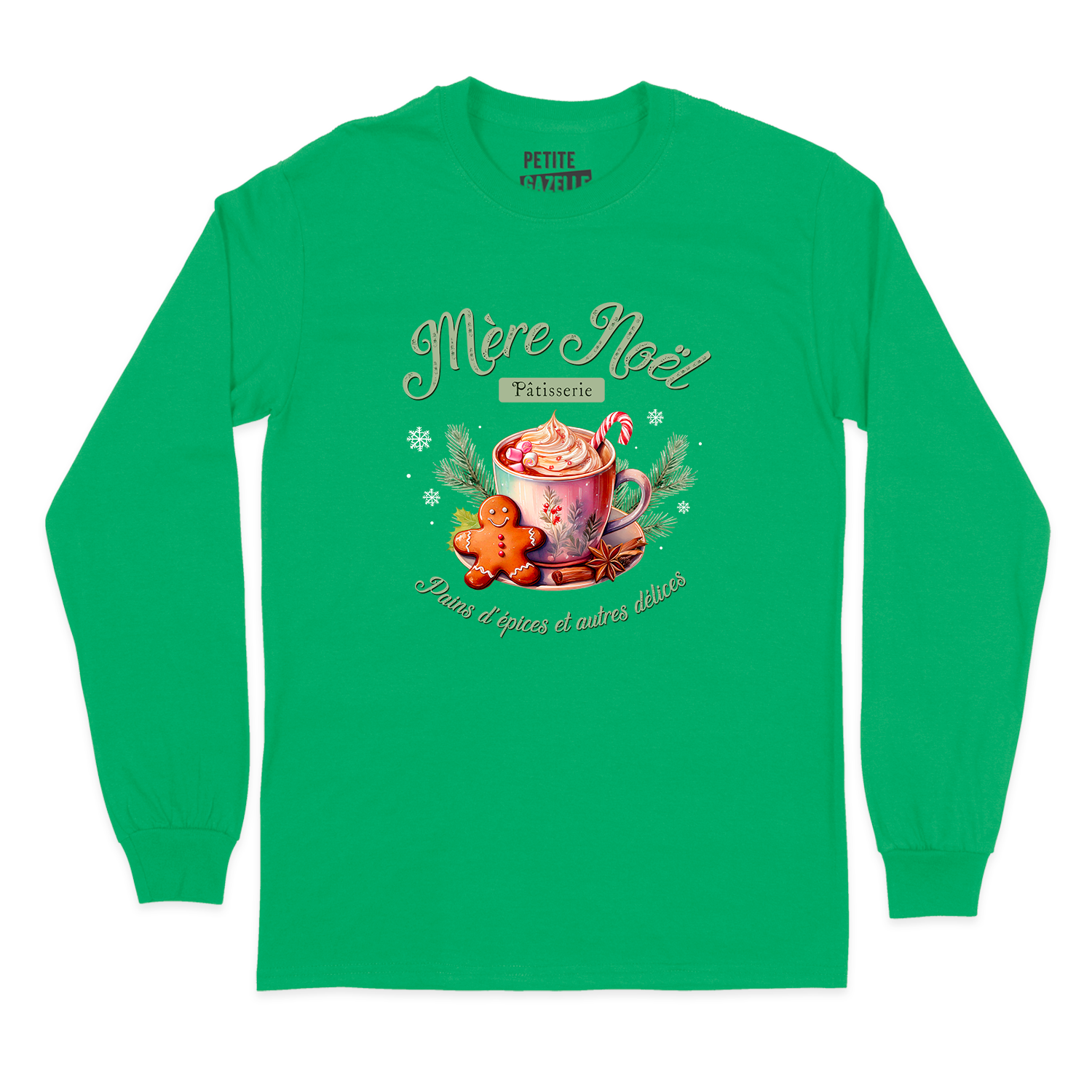 T-SHIRT À MANCHES LONGUES | Mère Noël Pâtisserie