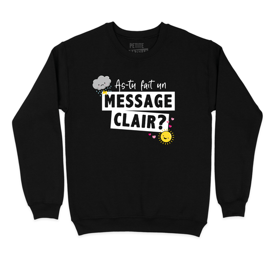 COTON OUATÉ | As - tu fait un message clair ? - Coton Ouaté - Petite Gazelle Atelier