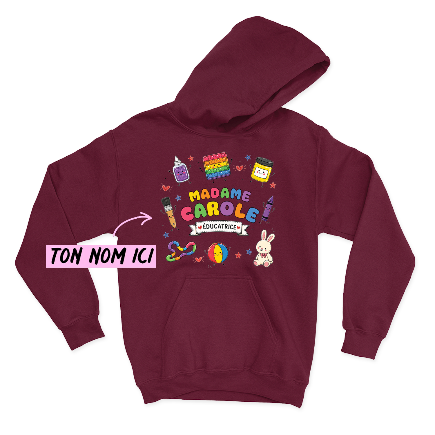 HOODIE | Madame Éducatrice