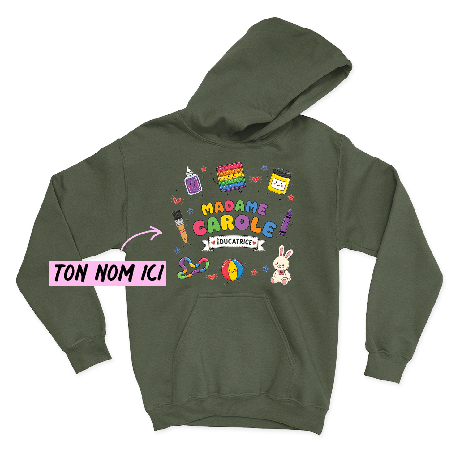 HOODIE | Madame Éducatrice