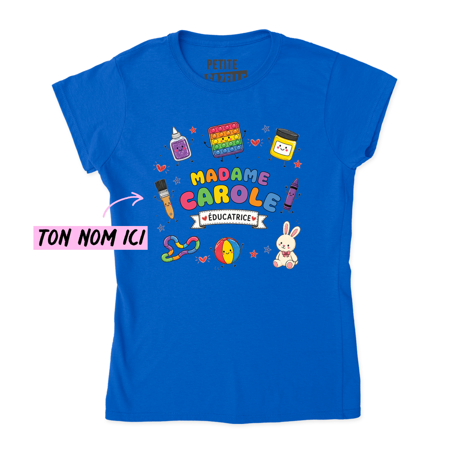 TSHIRT AJUSTÉ | Madame Éducatrice