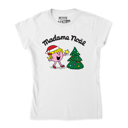 TSHIRT AJUSTÉ | Madame Noël - T-Shirt coupe ajustée - Petite Gazelle Atelier