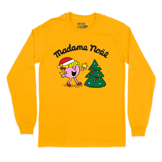 T-SHIRT À MANCHES LONGUES | Madame Noël