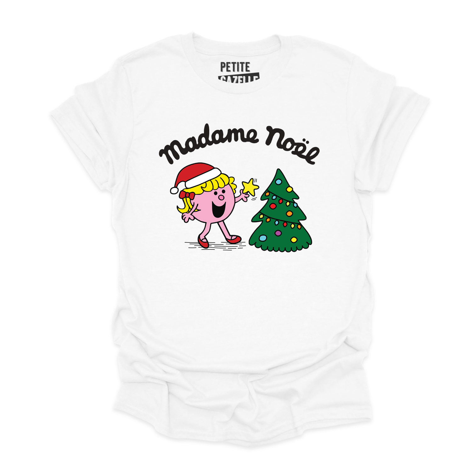 T-SHIRT COL ROND | Madame Noël